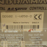 INDRAMAT Servo-Controller DDS02.1-W050-D GEB