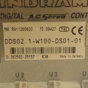 INDRAMAT Servo-Controller DDS02.1-W100-DS01-01 GEB