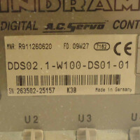 INDRAMAT Servo-Controller DDS02.1-W100-DS01-01 GEB