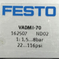 Festo Vakuumsaugdüse VADMI-70 162507 OVP