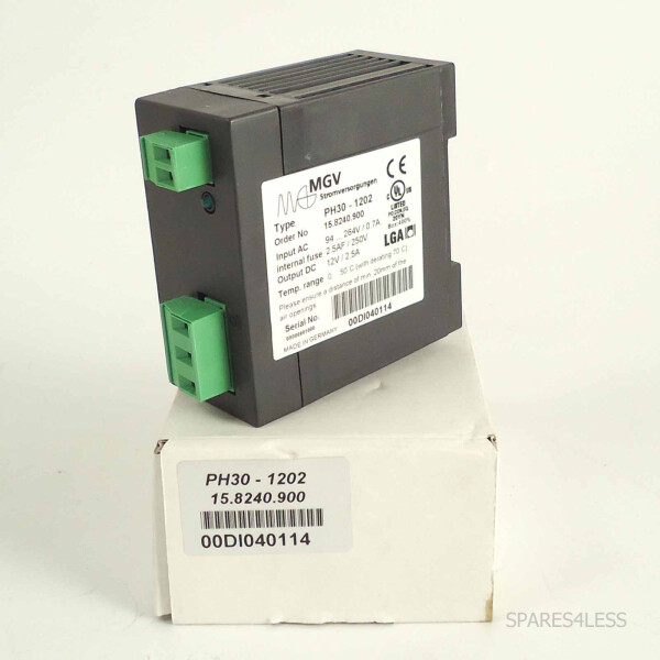 MGV Stromversorgung PH30-1202 15.8240.900 OVP