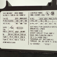 Siemens Schütz 3RT1045-1AP04 400V/37 kW GEB