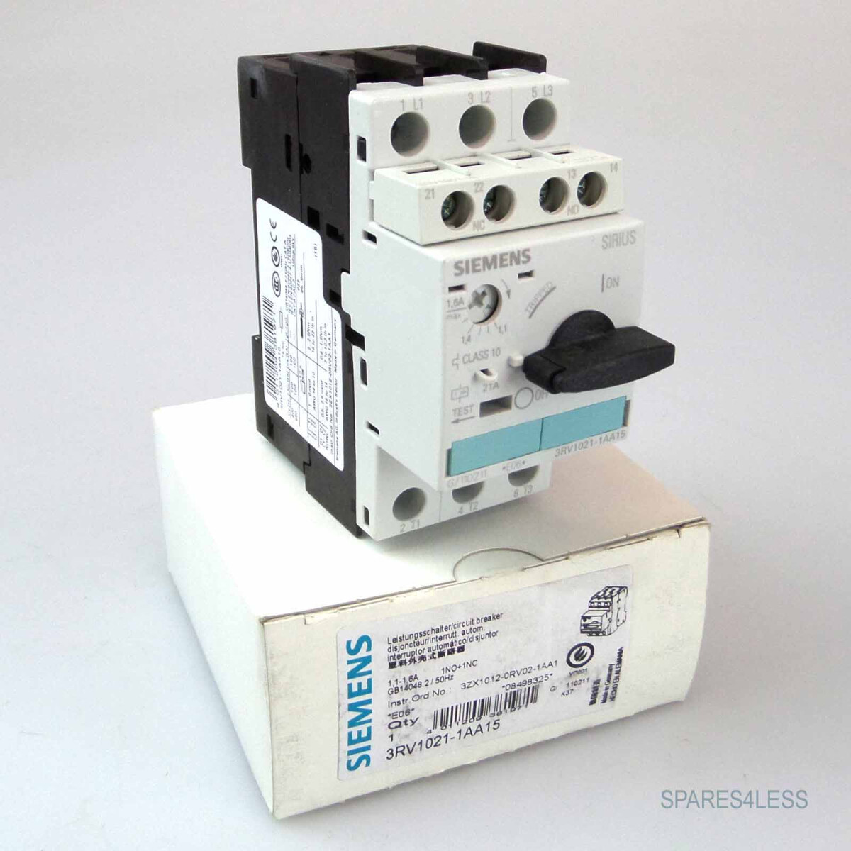 Siemens Leistungsschalter 3RV1021-1AA15 OVP