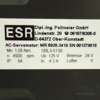 ESR Pollmeier GmbH Servomotor SBL3-0130 SBL3-0130-45-4-125/I OVP