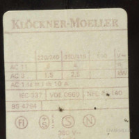 Klöckner Moeller Hilfschütz DIL 08-80 GEB