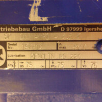 alpha Planetengetriebe SP100-M1-8,2E GEB