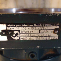 alpha Planetengetriebe SP100-MX2-20 GEB