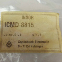 SCHÖNBUCH Induktiver Näherungsschalter INSOR ICMD 8815 OVP