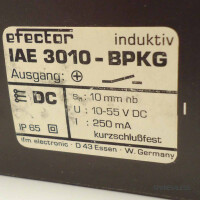 ifm efector Induktiver Näherungsschalter IAE3010-BPKG OVP