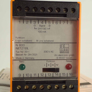 ifm Netzteil N600 NZ33-I DN0001 OVP