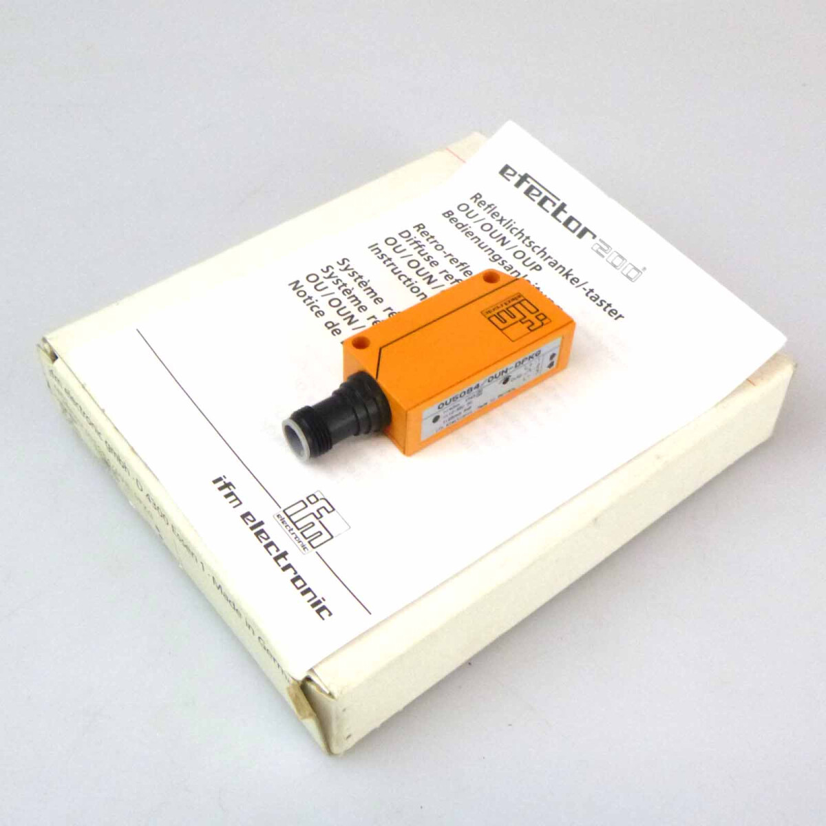 ifm Reflexionslichtschranke OU5084 OUN-DPKG/US OVP