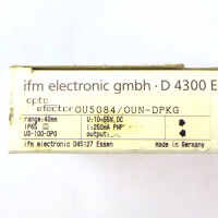 ifm Reflexionslichtschranke OU5084 OUN-DPKG/US OVP