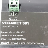 VEGA Vegamet 381 MET381.XX GEB
