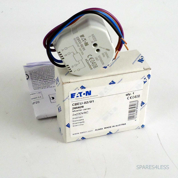 EATON Binäreingang CBEU-02/01 265626 OVP