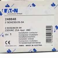 EATON Installationsschütz Z-SCH230/25-04 248848 OVP