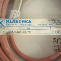 KLASCHKA Näherungs-Sensor OAS-m18rg-3k 111490 OVP